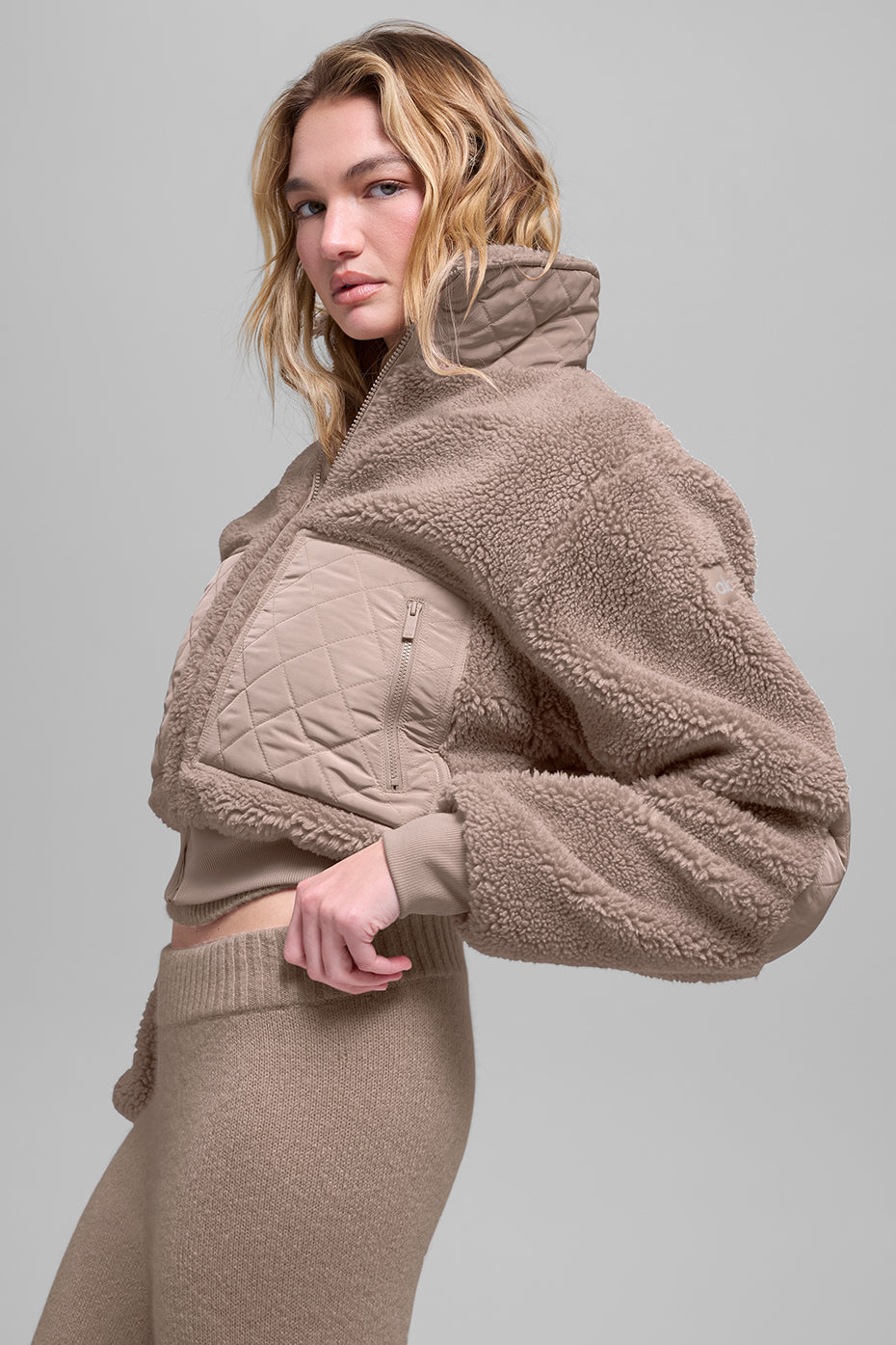 Sherpa Edge Bomber - Chai Latte--2