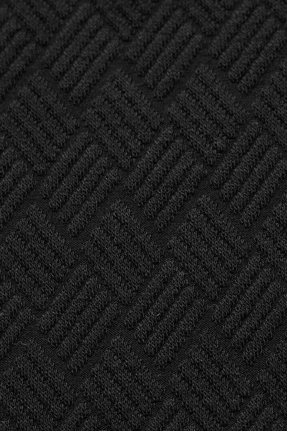 Cropped Doubles Only Full Zip Jacket - Black--4