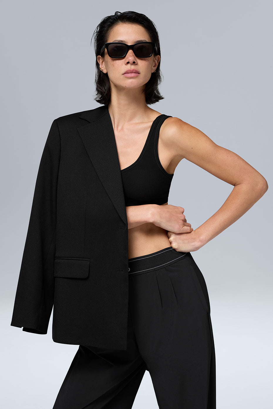 First-Class Blazer - Black--1