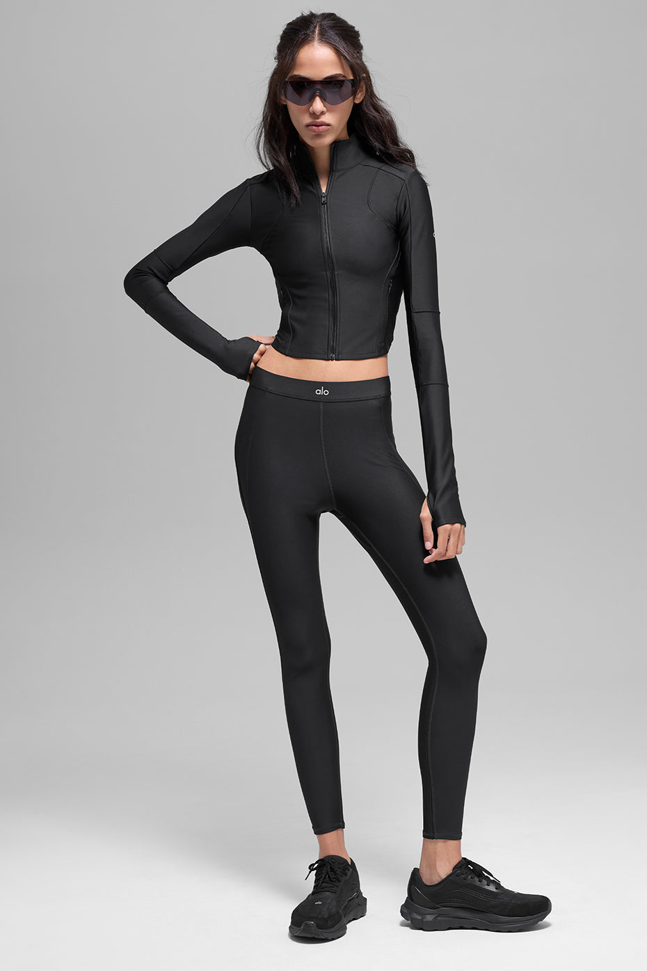 Airlift Ignite Zip Up Jacket - Black--4