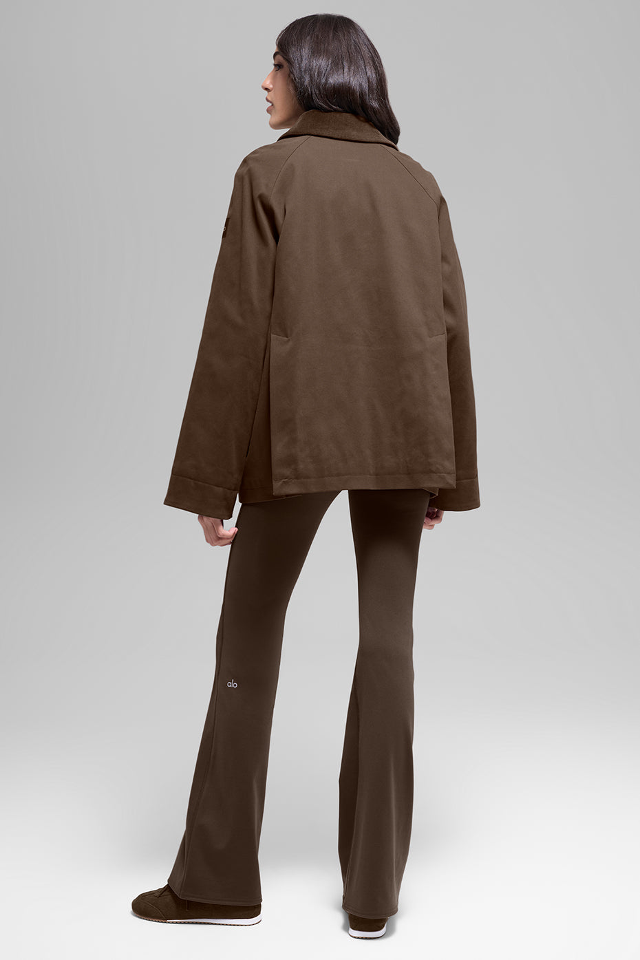 Twill Barn Jacket - Espresso--4