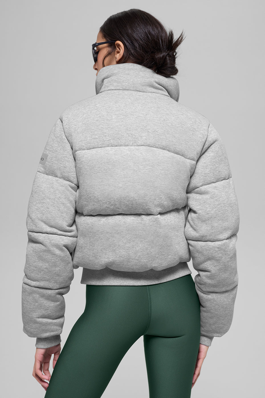 Sweatshirt Puffer - Athletic Heather Grey--2