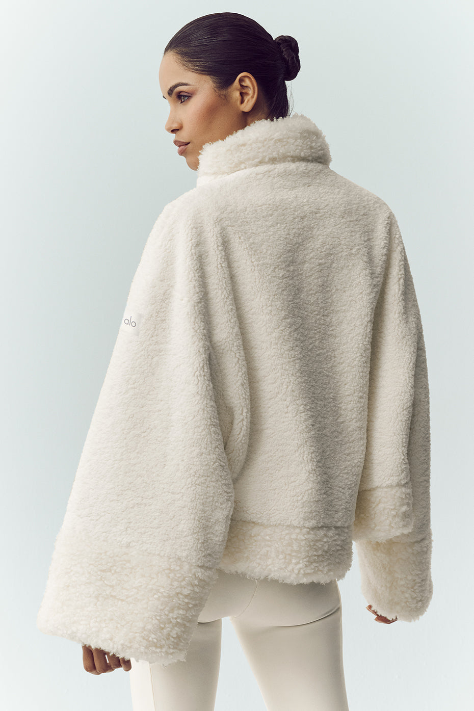 Sherpa Fireside Bomber - Ivory--3