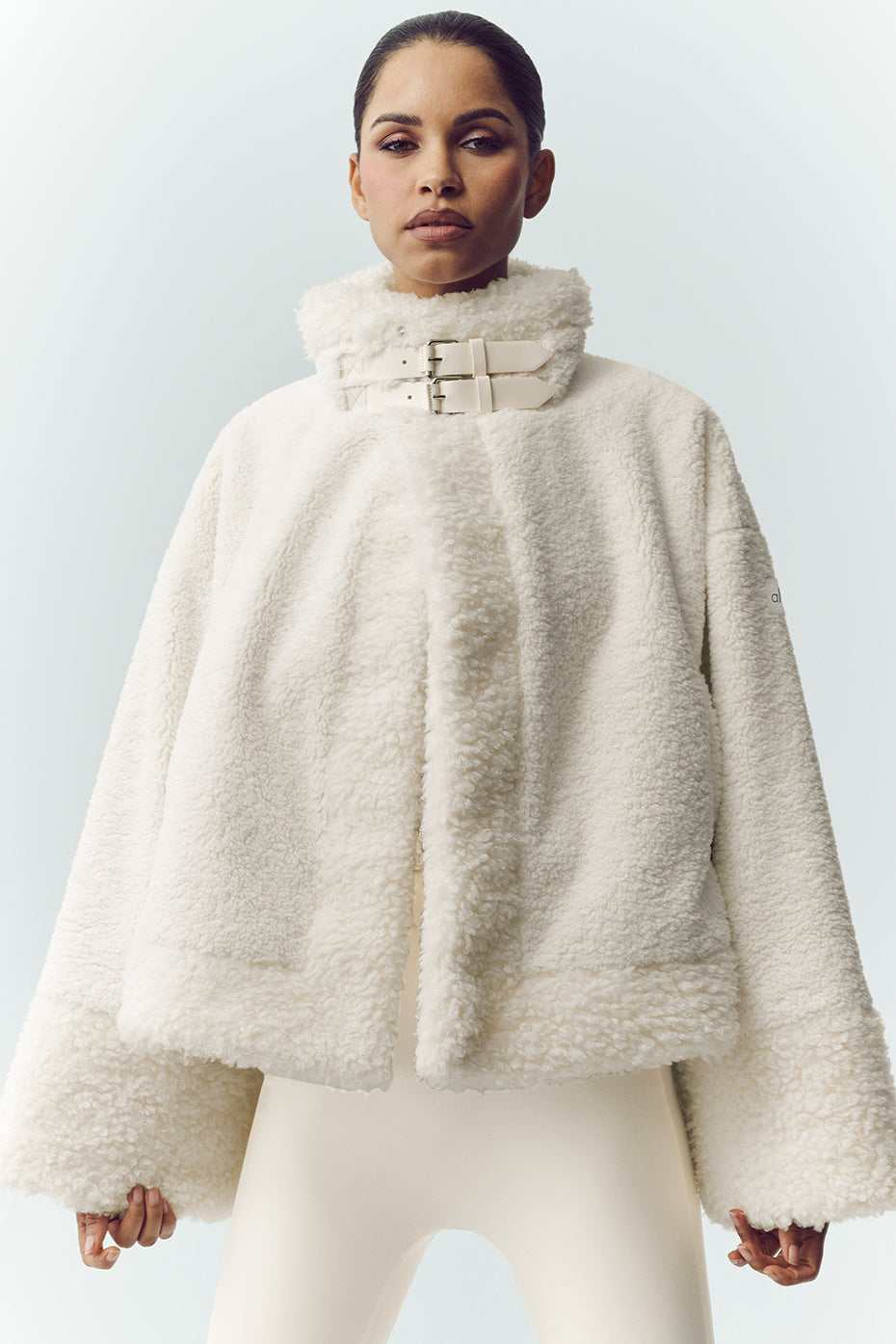 Sherpa Fireside Bomber - Ivory--0