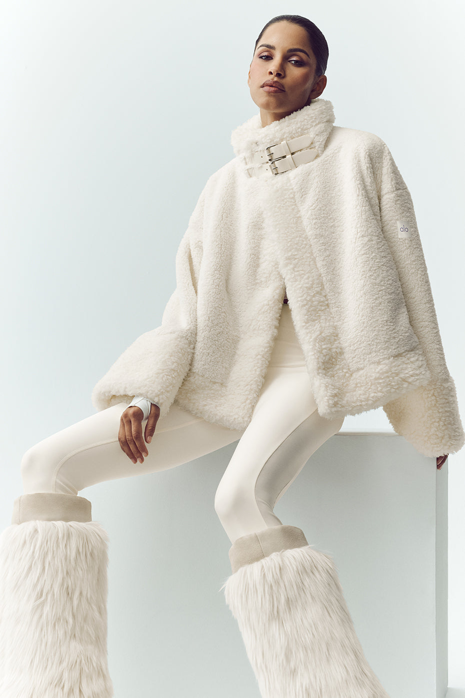 Sherpa Fireside Bomber - Ivory--5