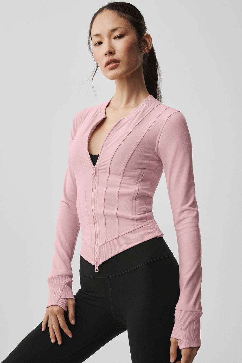 Alosoft Recharge Jacket - Vintage Pink--1