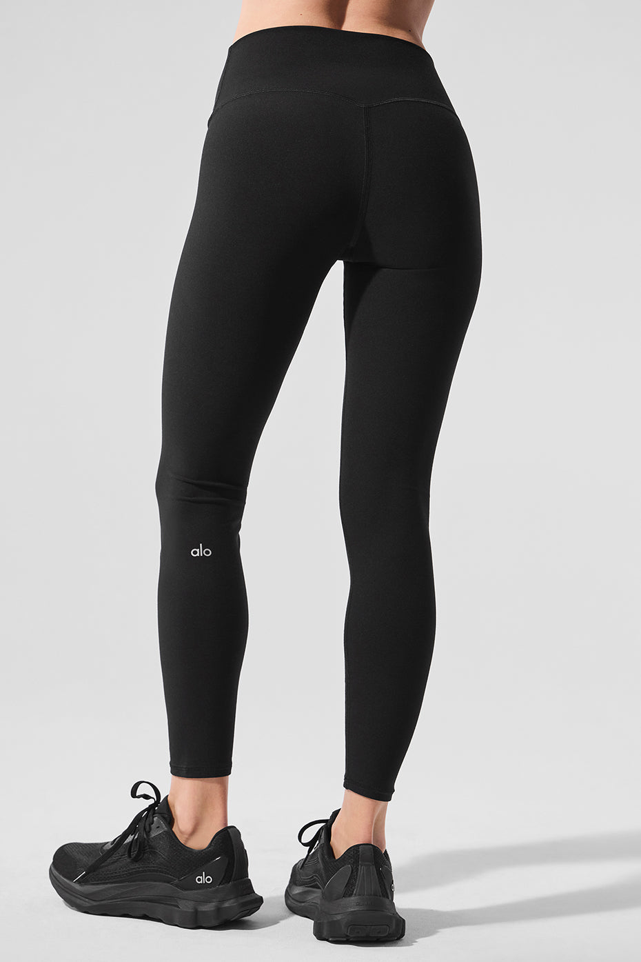 Alosoft High-Waist 7/8 Highlight Legging - Black--1