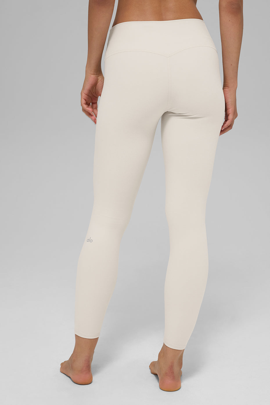 Alosoft High-Waist 7/8 Highlight Legging - Bone--2