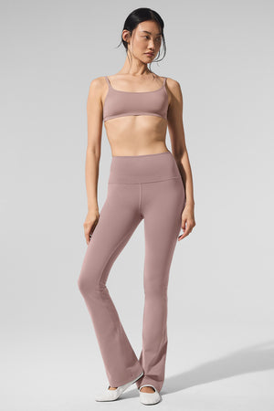 Airbrush High-Waist Bootcut Legging (Regular) - Taupe