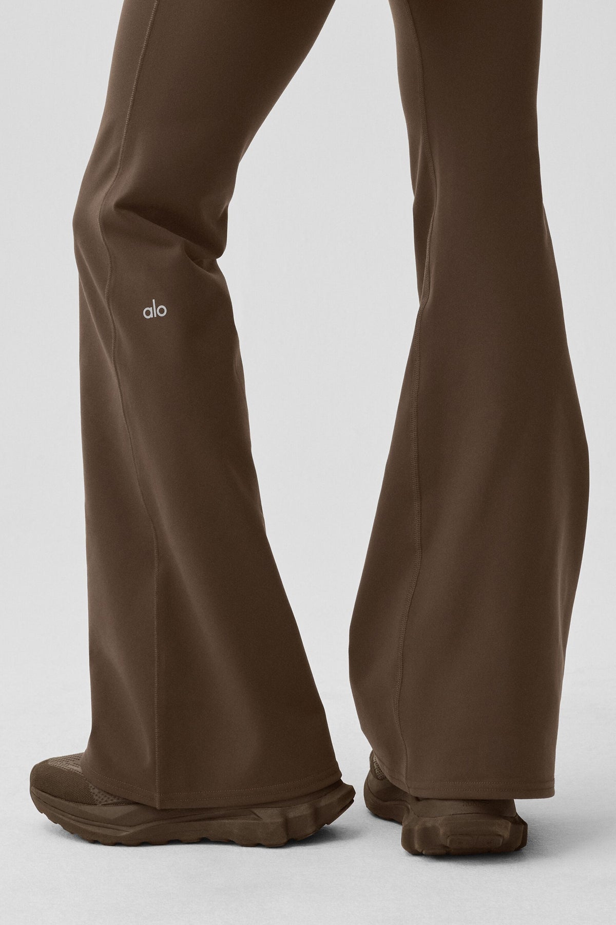 Airbrush Low-Rise Flare Legging (Regular) - Espresso--3