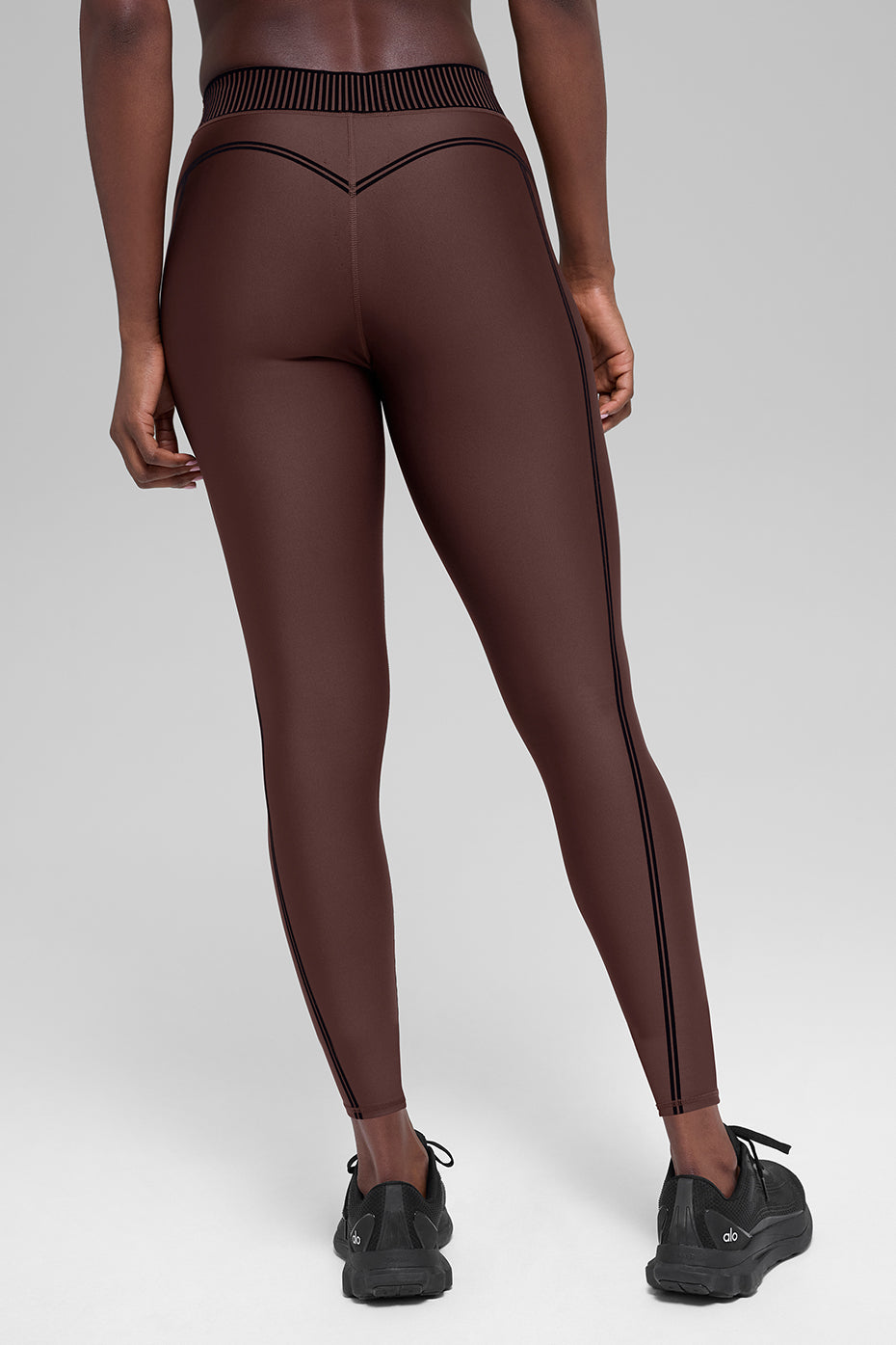 Airlift High-Waist 7/8 Line Up Legging - Brownstone--1