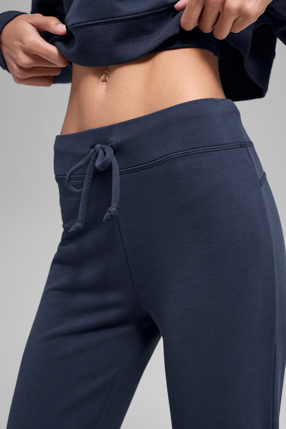 Sway Bootcut Sweatpant - Navy--3