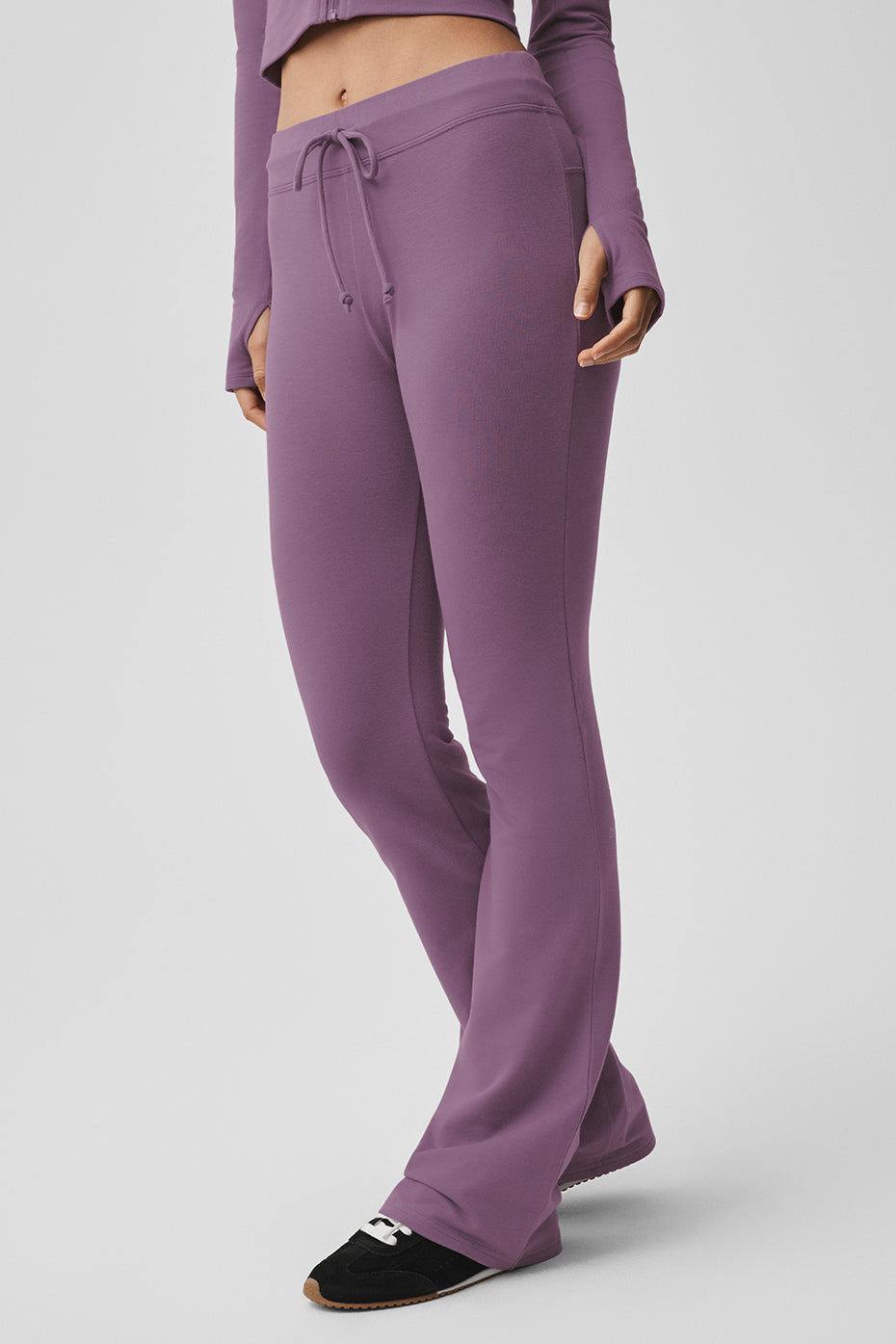 Sway Bootcut Sweatpant - Plum Kiss--3