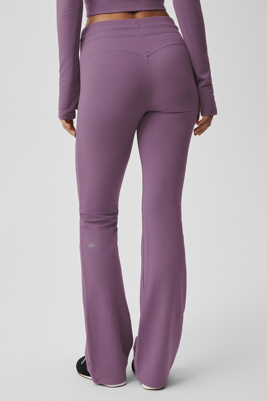 Sway Bootcut Sweatpant - Plum Kiss--1