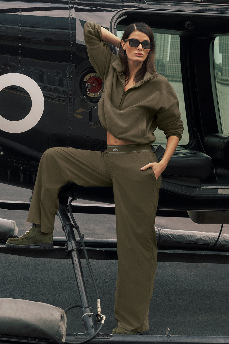 Suit Up Trouser (Regular) - Olive Tree--0