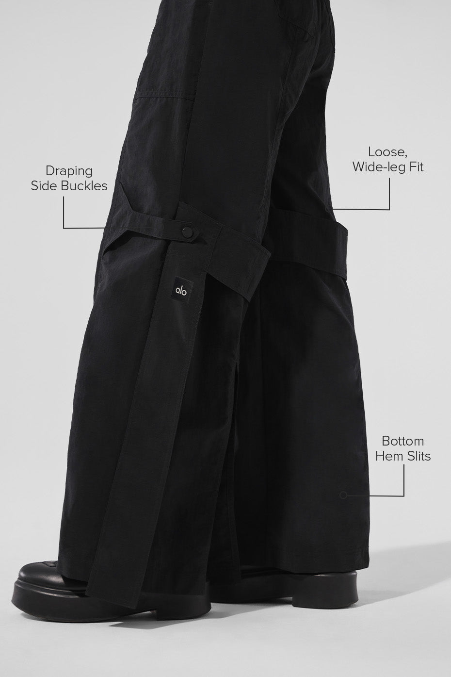 High-Waist Voyager Trouser - Black--1