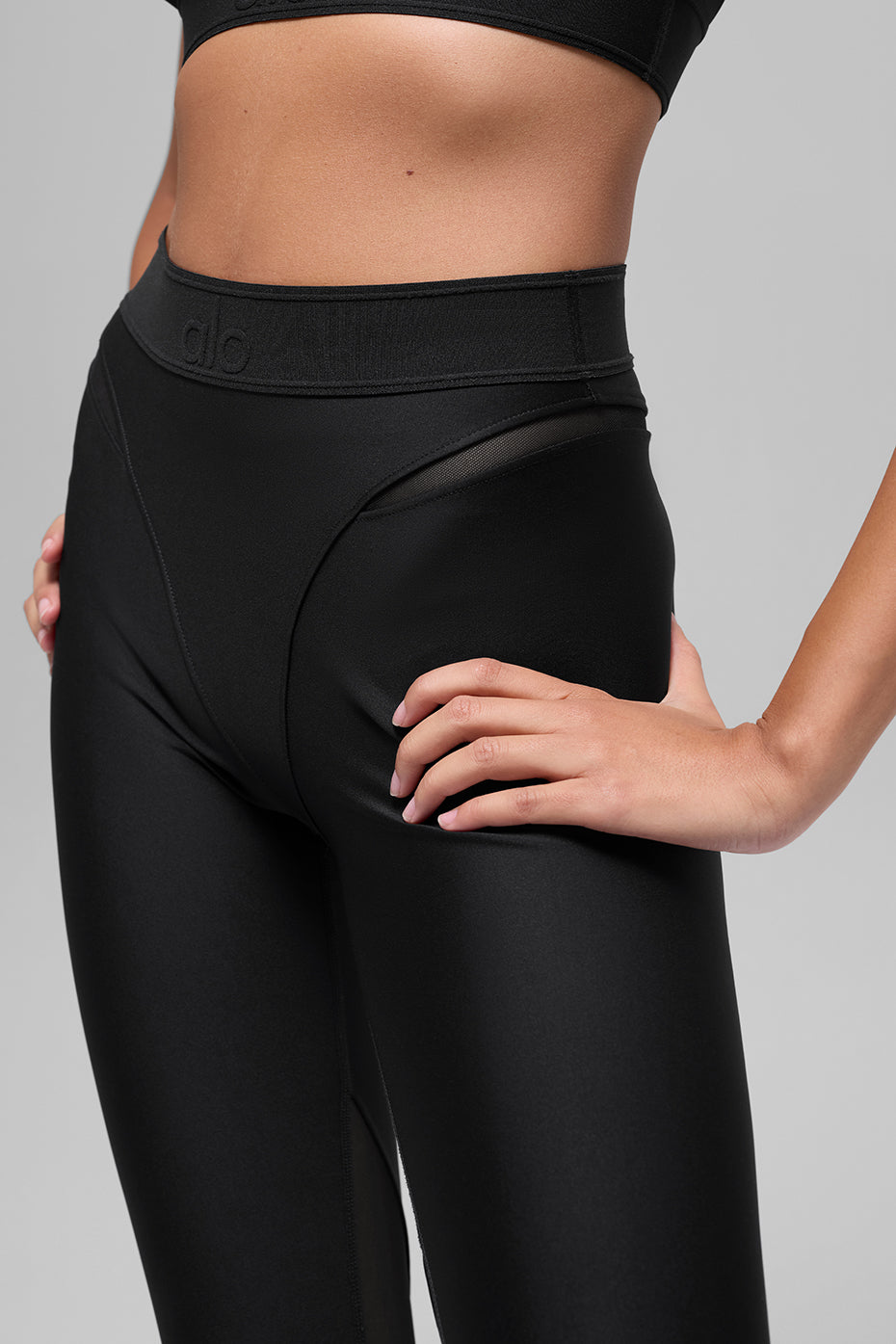 Airlift High-Waist 7/8 Rebel Legging - Black--2