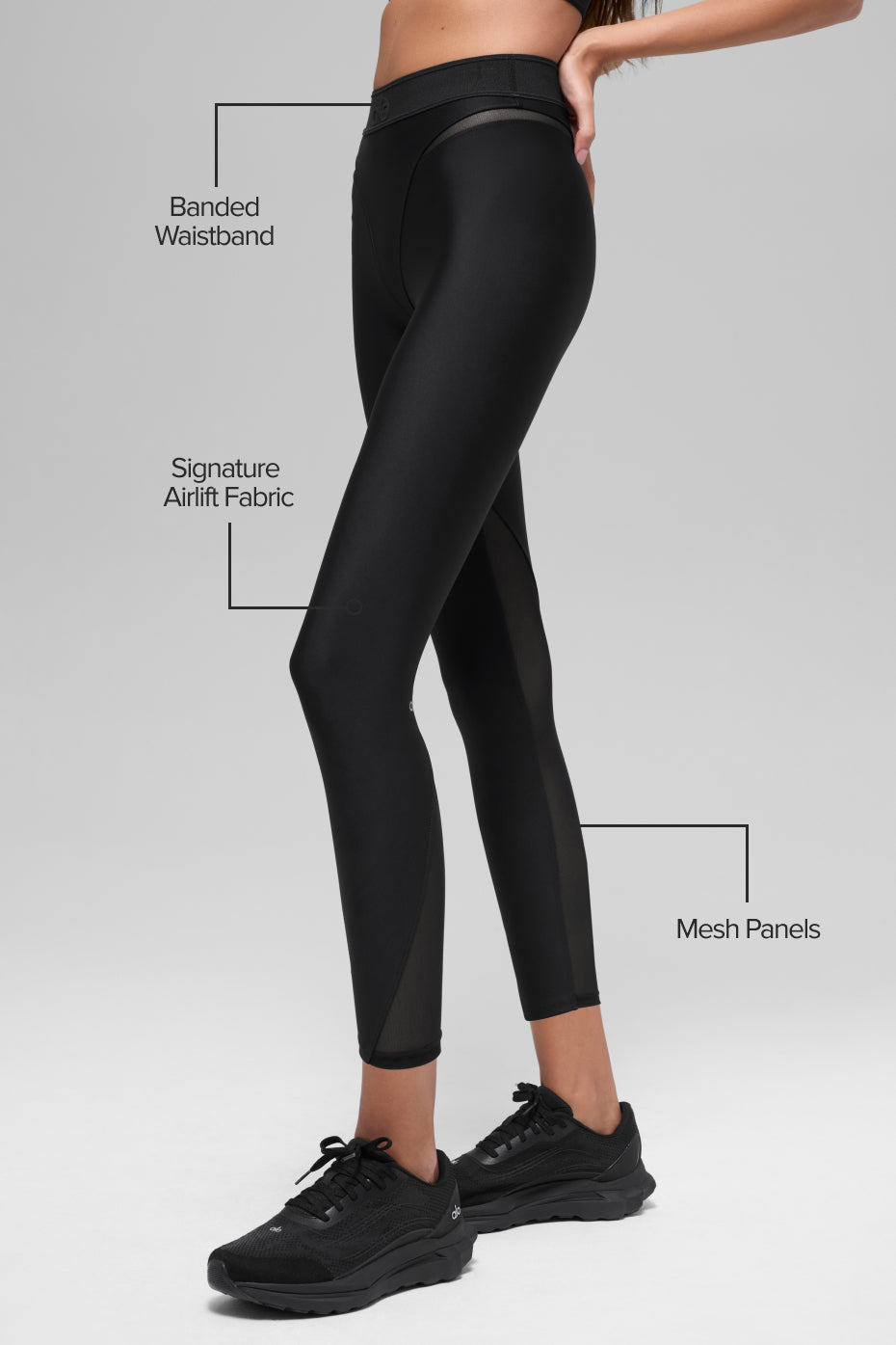 Airlift High-Waist 7/8 Rebel Legging - Black--1