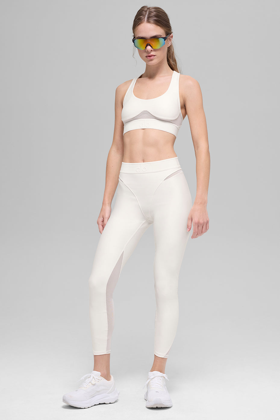 Airlift High-Waist 7/8 Rebel Legging - Ivory--5