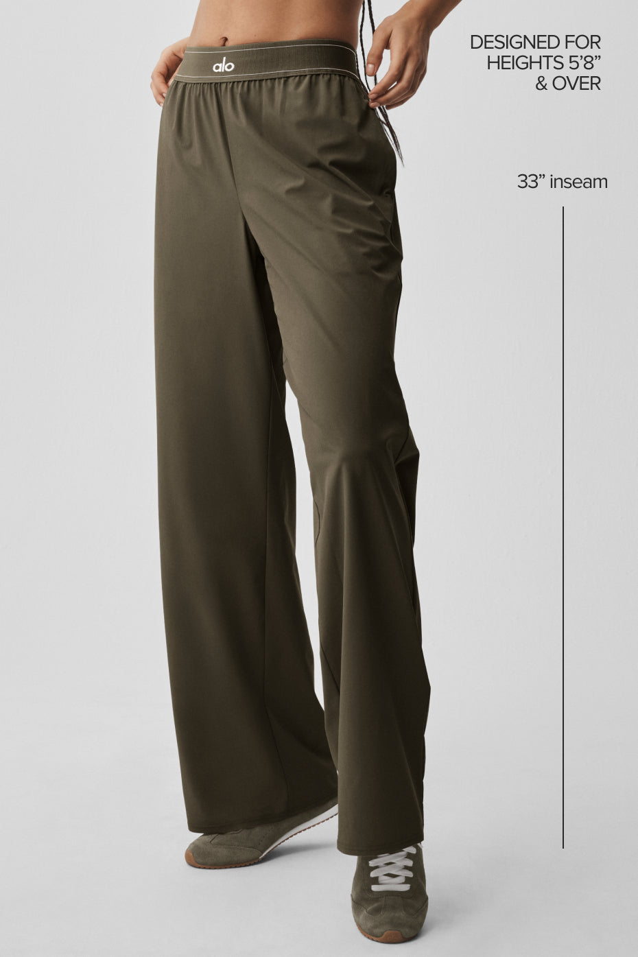 Suit Up Trouser (Long) - Olive Tree--1