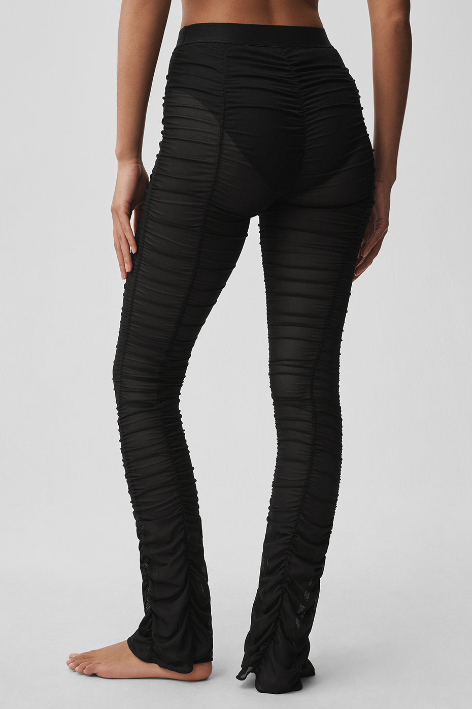 Airlift Mesh High-Waist Cherish Legging - Black--3