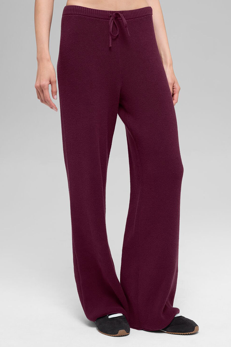 Supernatural Sweater Pant - Burgundy--2