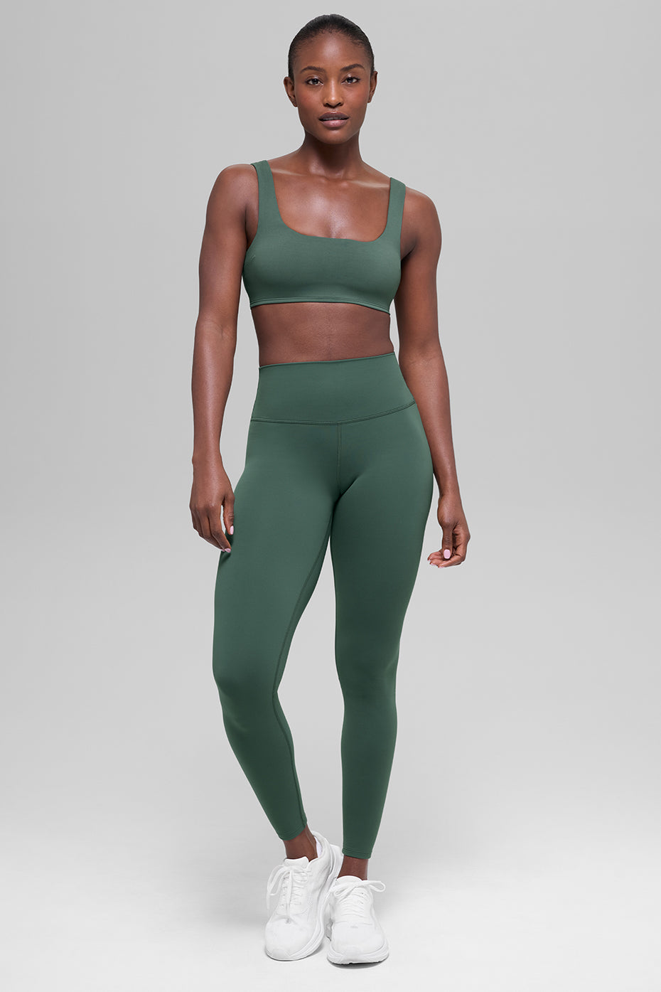 ALO Softsculpt High-Waist Legging - Clover Green--4