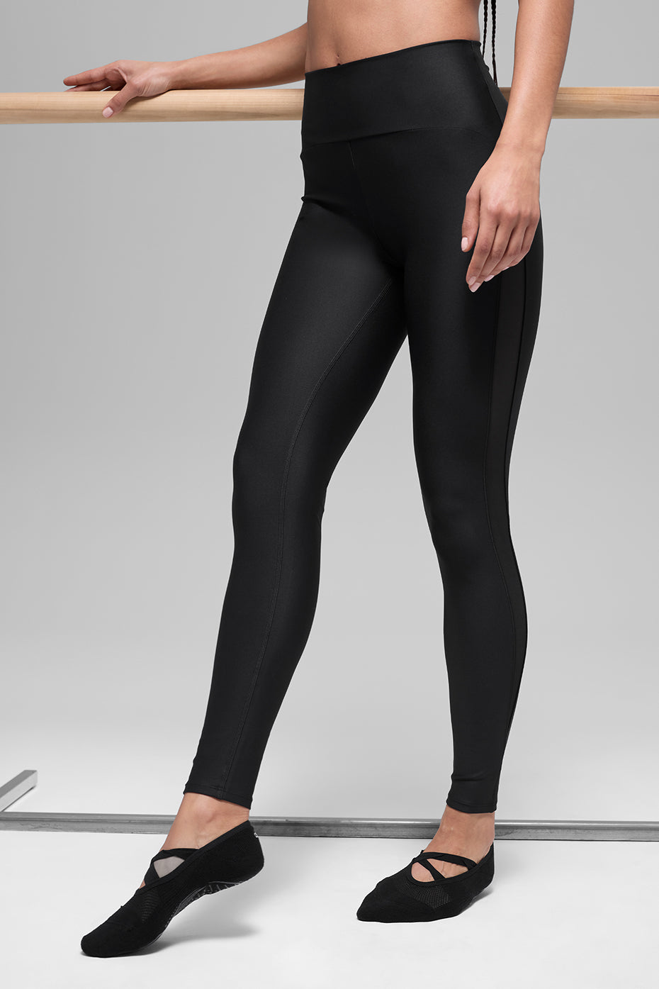Airlift High-Waist Mesh Infatuation Legging - Black--0