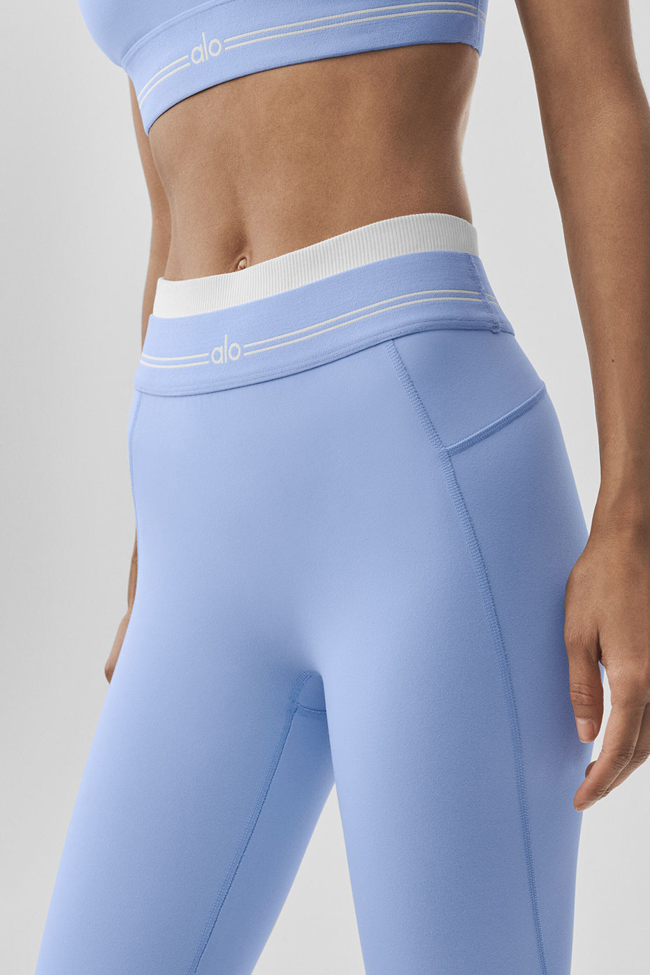 Airbrush High-Waist 7/8 Better Together Legging - Light Provence Blue/White--2