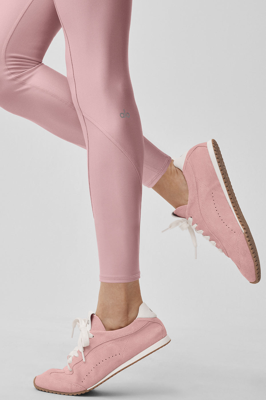 Airlift High-Waist 7/8 Fine Line Legging - Vintage Pink--4