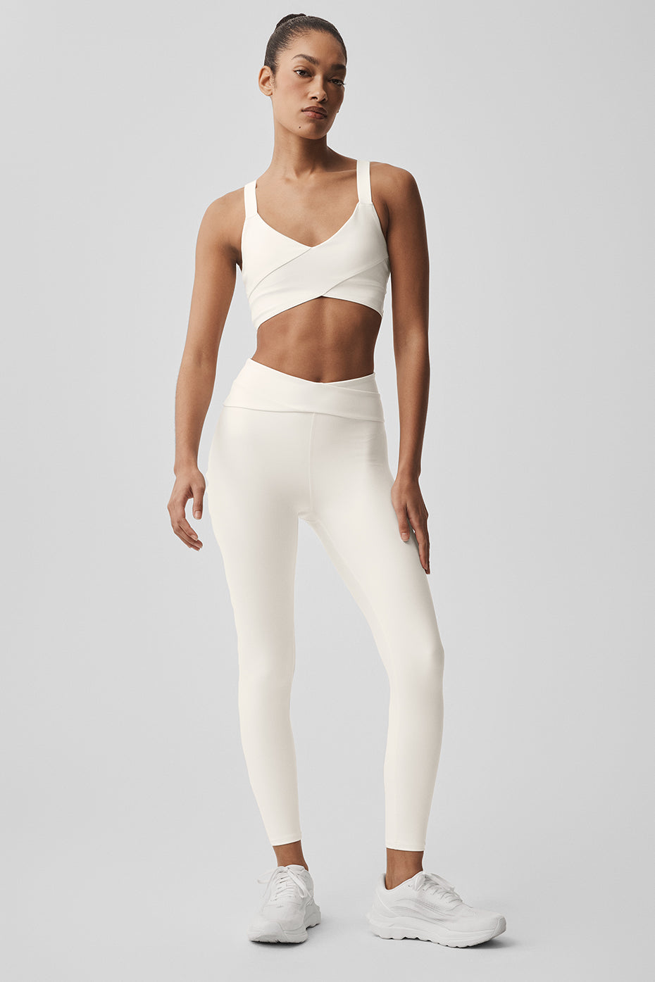 Airlift High-Waist 7/8 Horizon Legging - Ivory--4