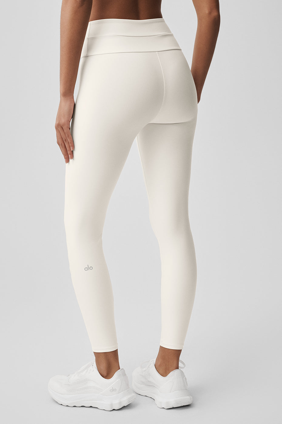 Airlift High-Waist 7/8 Horizon Legging - Ivory--2