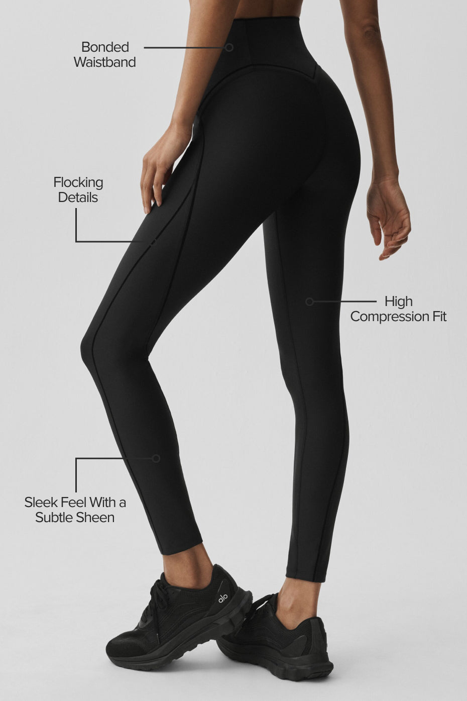 Airlift High-Waist Top-Notch Legging - Black--1