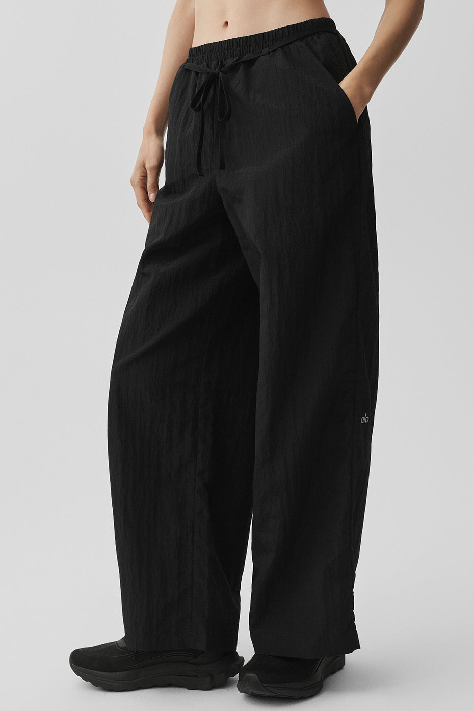 Ripstop Electric Straight Leg Pant - Black--0