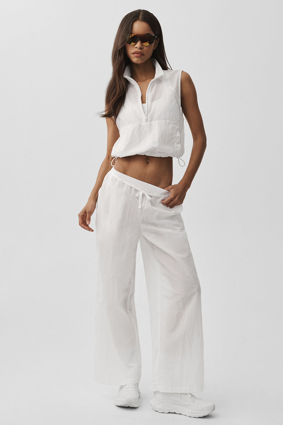 Ripstop Electric Straight Leg Pant - White--4