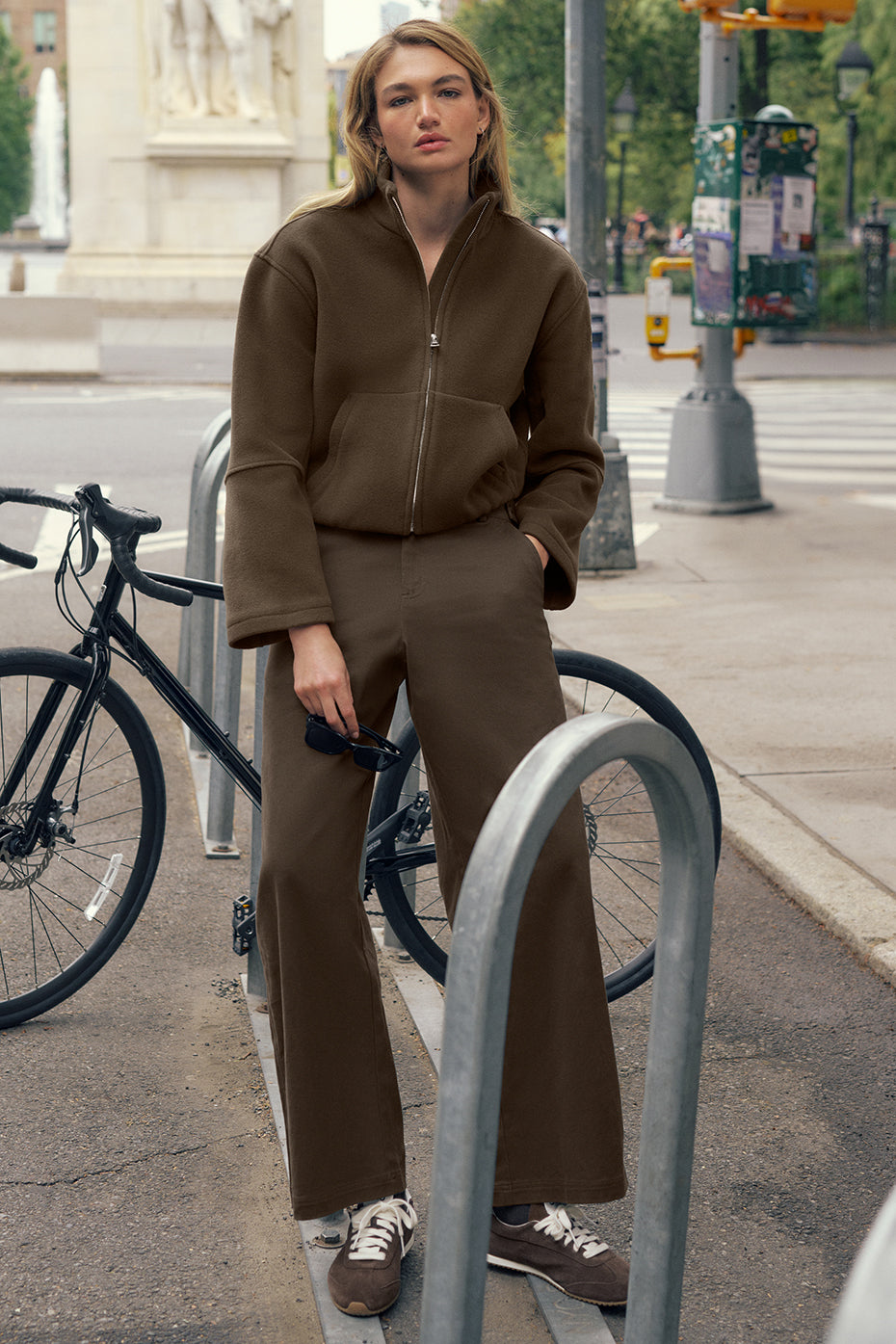 High Road Straight Leg Pant - Espresso--0