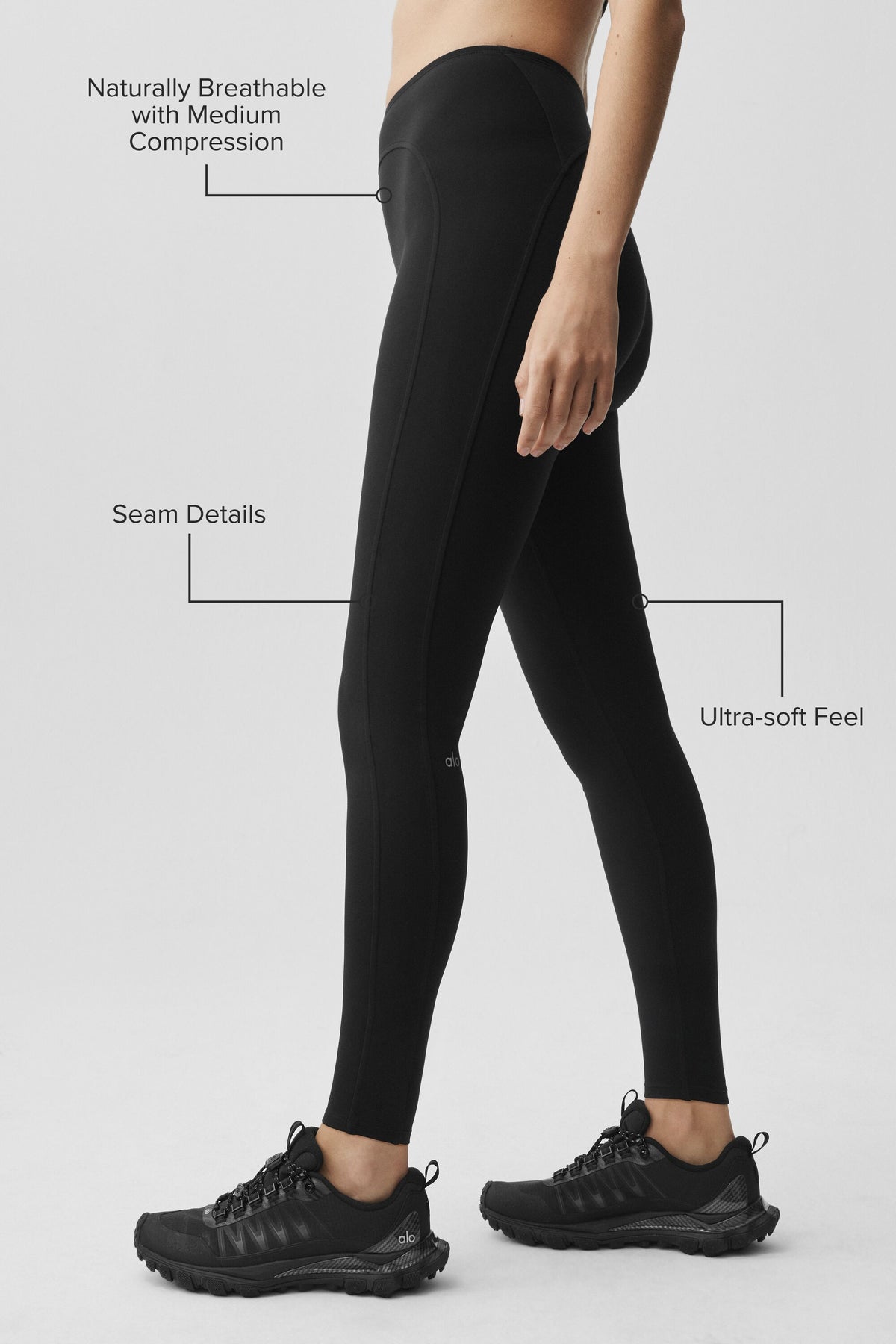 ALO Softsculpt High-Waist 7/8 Superset Legging - Black--1