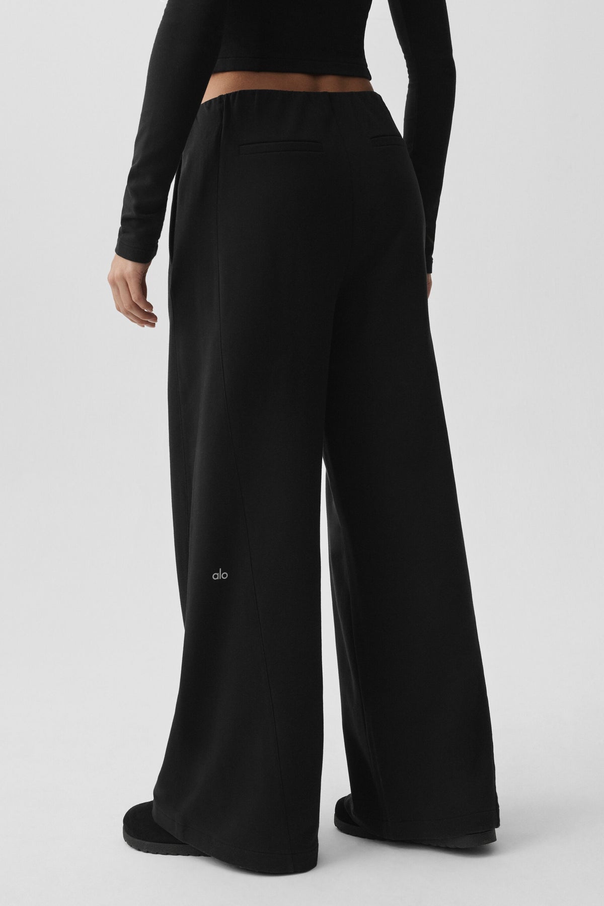 Sway Mid-Rise On The Go Pant - Black--2