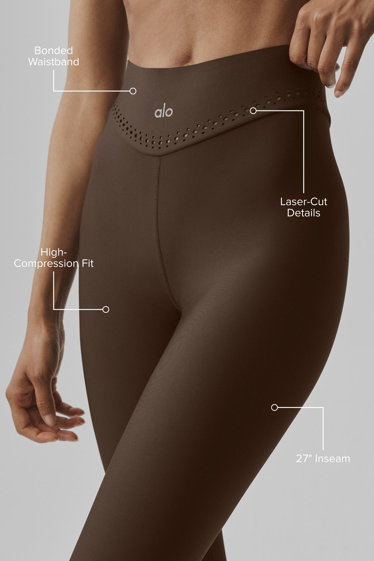 Airlift High-Waist Superstar Legging - Espresso--1