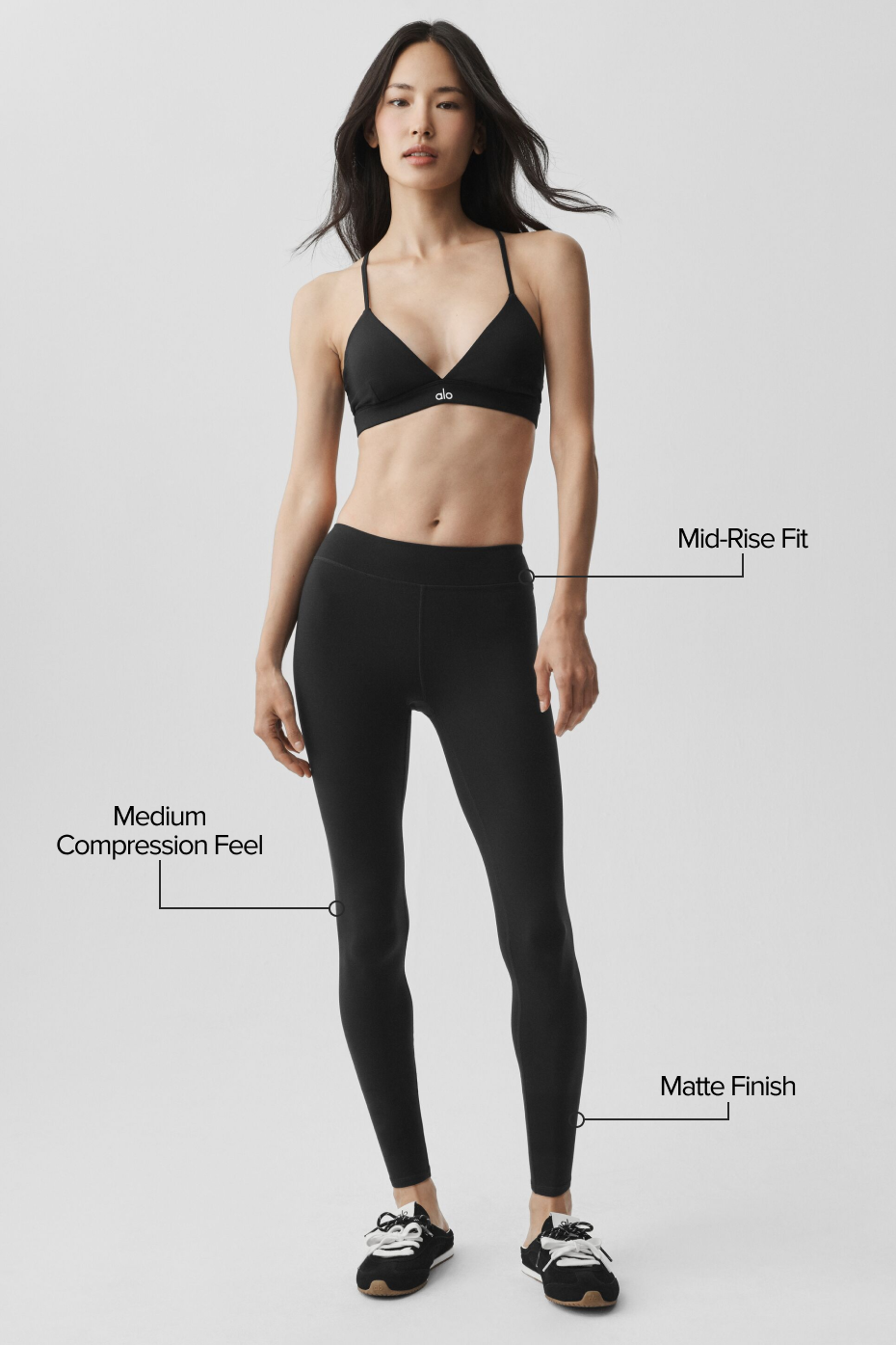 Airbrush Mid-Rise 7/8 Legging - Black--1