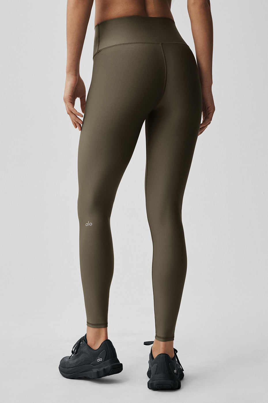 High-Waist Airlift Legging - Olive Tree--1