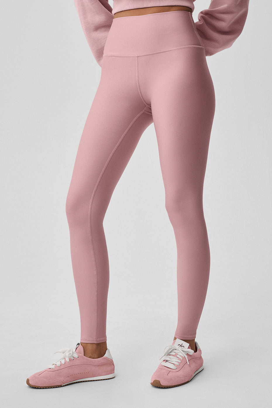 High-Waist Airlift Legging - Vintage Pink--0