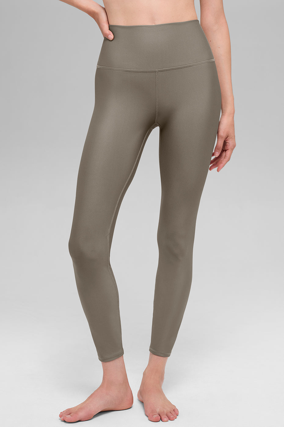 High-Waist Airlift Legging - Light Cocoa--1
