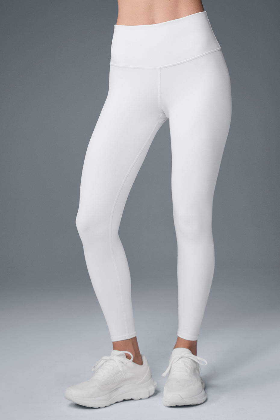 7/8 High-Waist Airbrush Legging - White--1