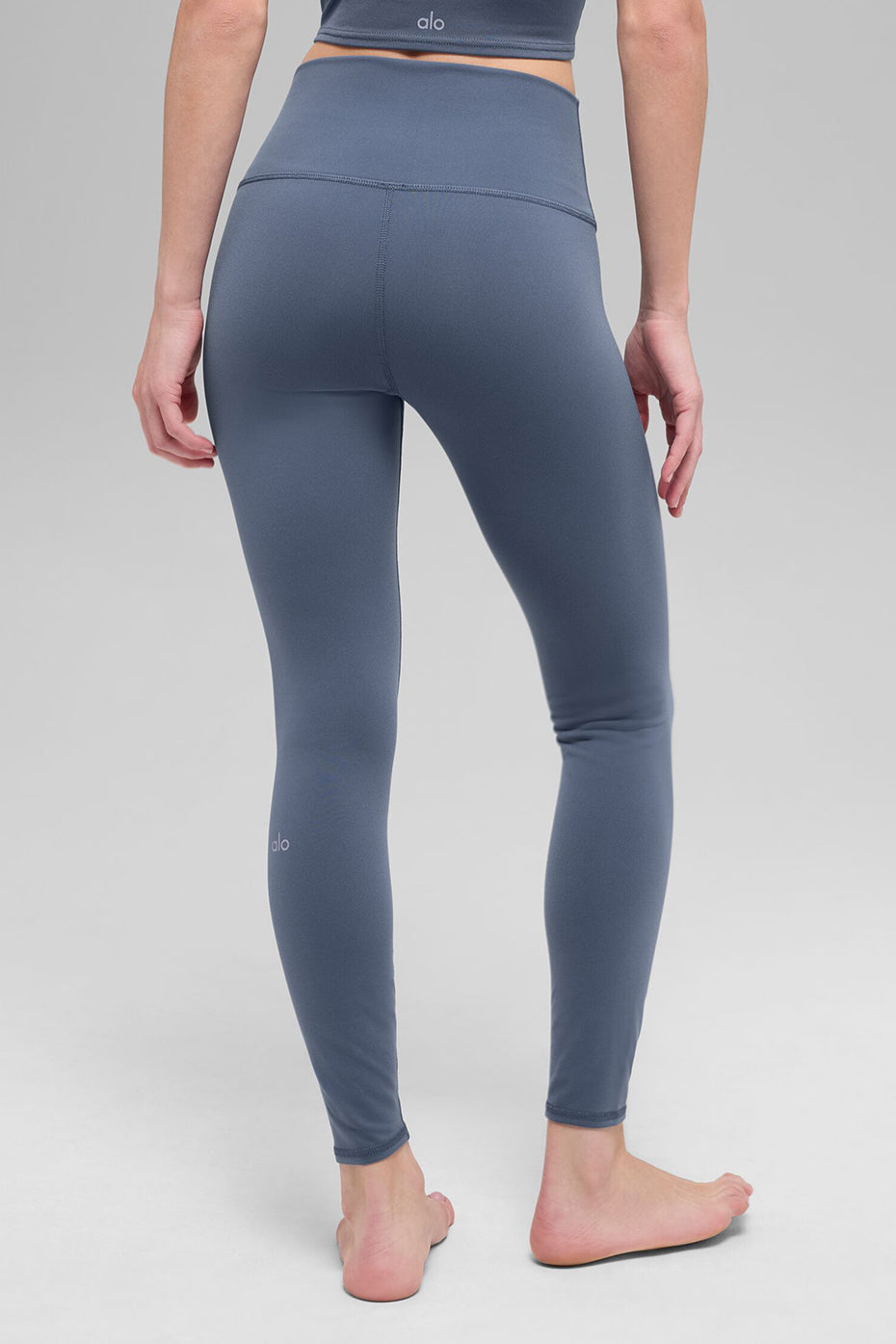 7/8 High-Waist Airbrush Legging - Bluestone--2