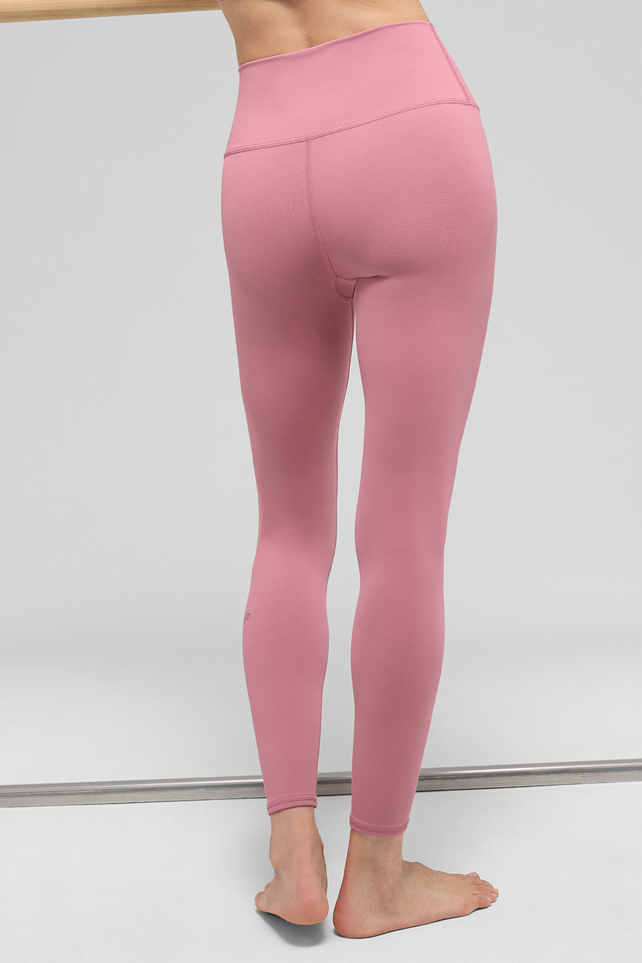 7/8 High-Waist Airbrush Legging - Pink Wild Rose--2