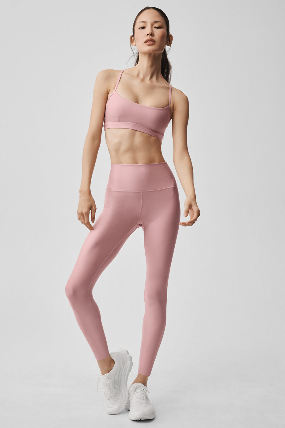 7/8 High-Waist Airlift Legging - Vintage Pink--5