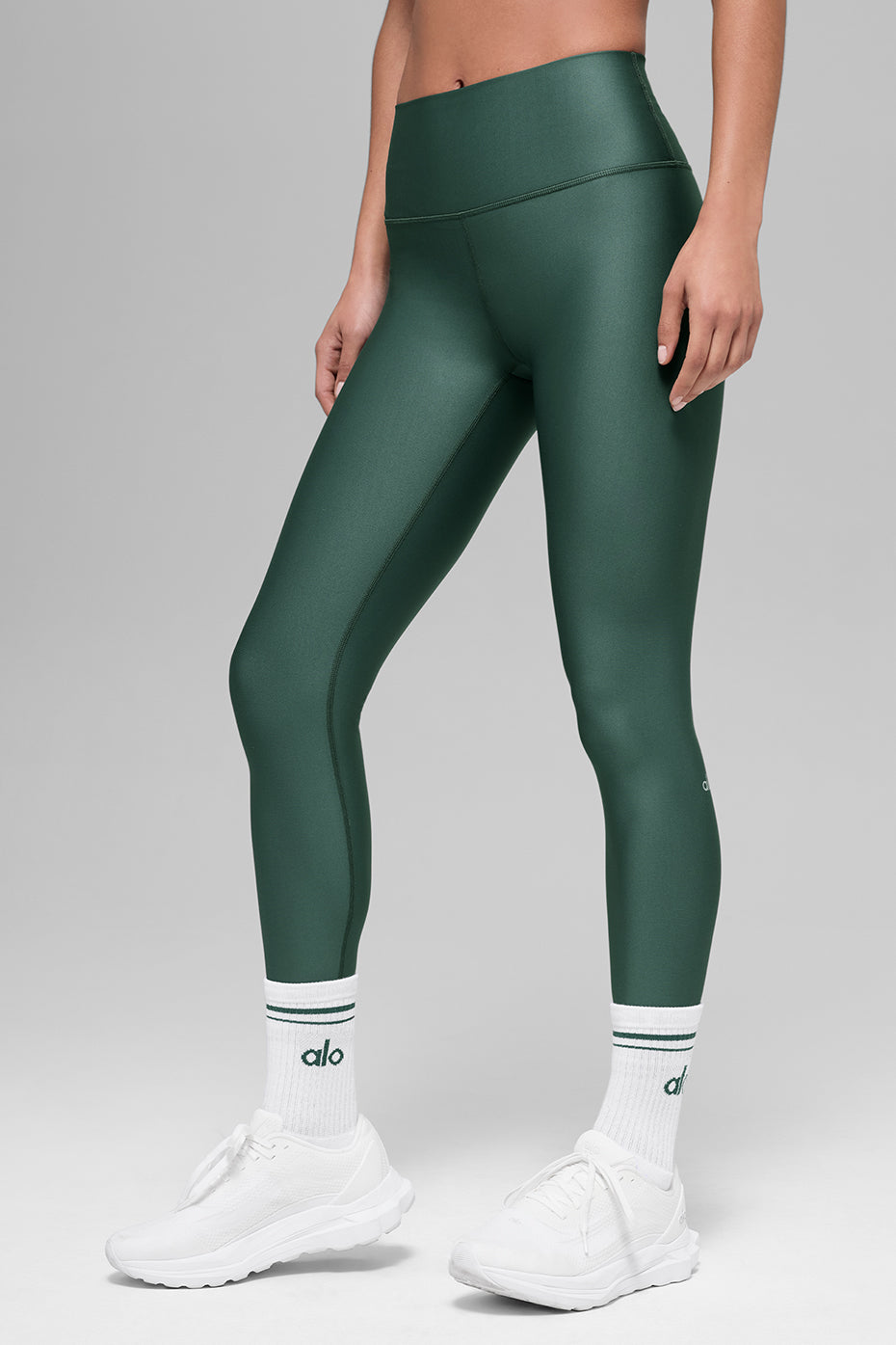 7/8 High-Waist Airlift Legging - Clover Green--2