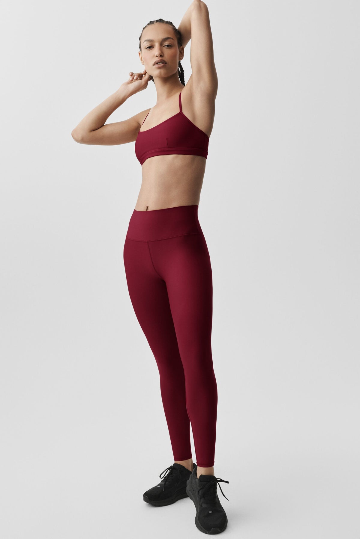 7/8 High-Waist Airlift Legging - Summer Romance Red--4