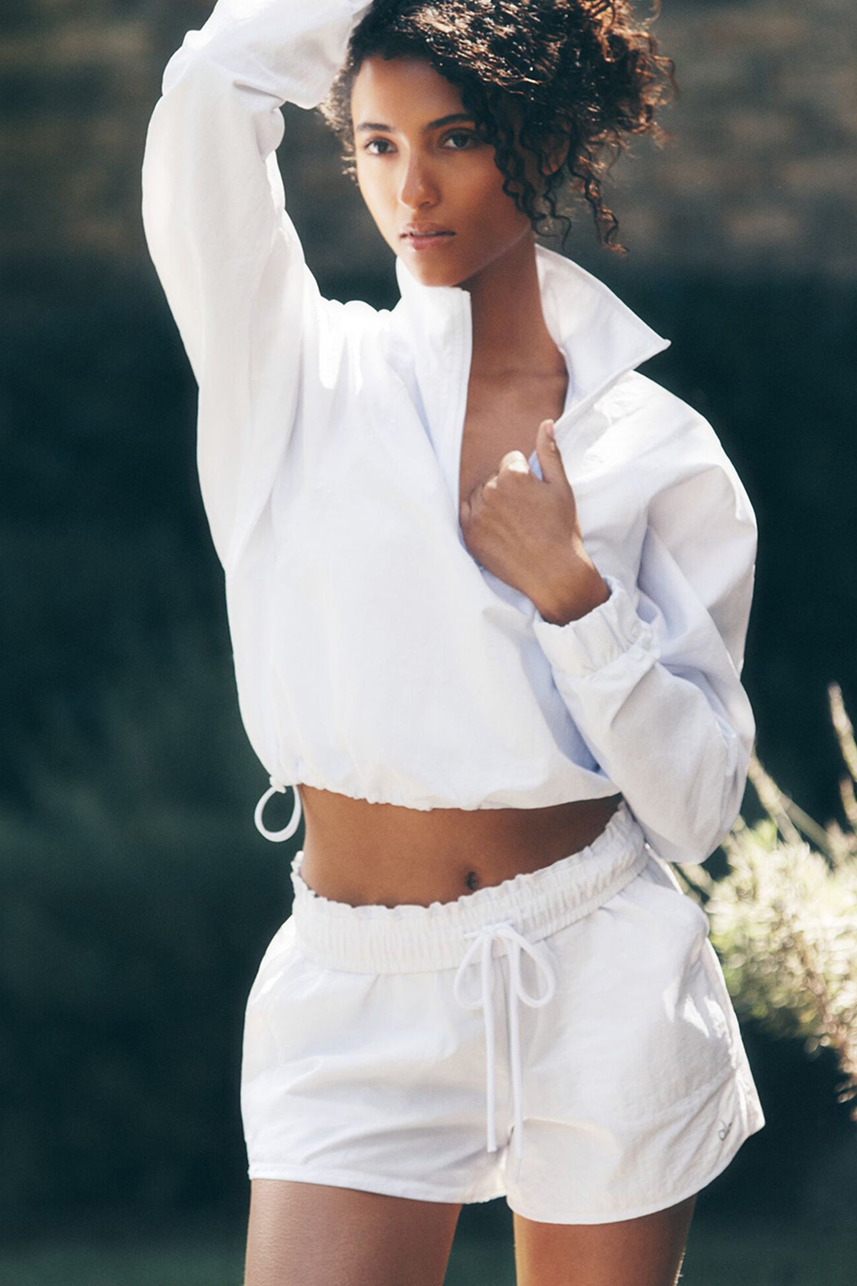 Alumni Short - White--0